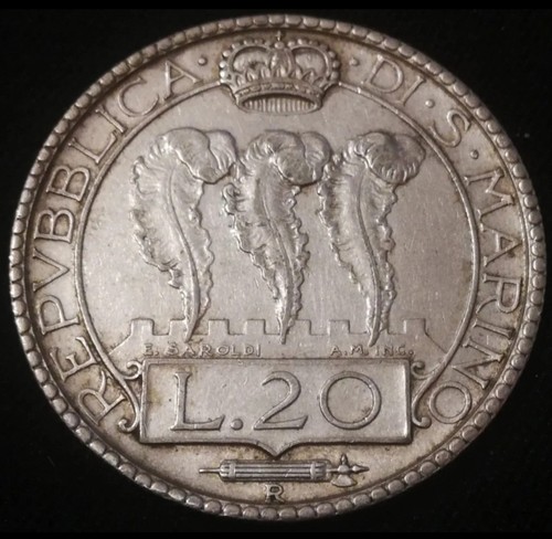 Lire 1931 san marino - lire,