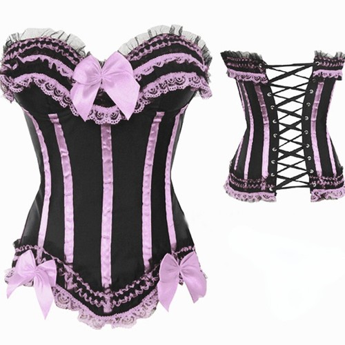 Top corsetto pizzo rüffle - in,