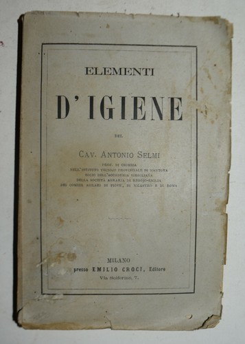 Elementi igiene ediz - elementi, di