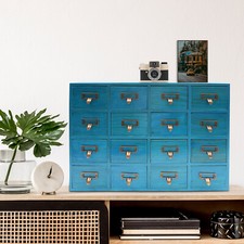 Armadio a 16 Cassetti in Legno