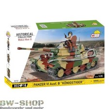 COBI-3113 MORSETTIERE WW2 CARRO ARMATO VI RE TIGRE AUSF.B 802 PEZZI