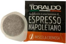 450 Cialde Caffè Toraldo Miscela Cremoso Cremosa Filtro Carta ESE 44 mm Offerta
