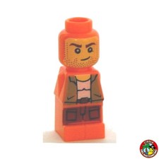 LEGO® Minifig 85863pb048 - Microfigure Ramses Return Adventurer Orange