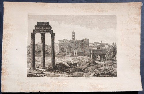 Stampa antica luigi rossini - stampa,