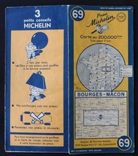 Mappa MICHELIN 69 BOURGES