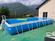 Piscina Laghetto azur 2000  7,8X 4 metri anno 2012 incluso pulitore automatico