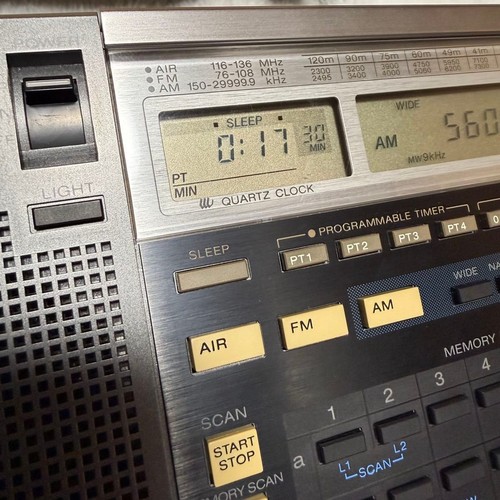 Exc radio sony icf - exc+4,