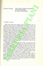 CARAVAGGI Giovanni - Note