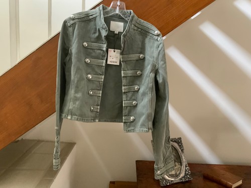 Giacca zara aderente verde - aderente,