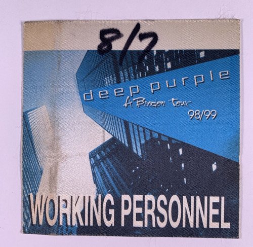 Deep purple pass biglietto - deep,