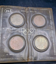 GERMANIA OVEST - set 4 monete