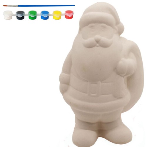 Decorazione ceramica babbo - decorazione,