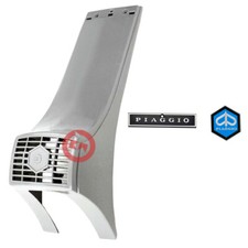 CALANDRA VESPA PX 125 150 200 PRIMA SERIE NASELLO CON TARGHETTA FREGIO PIAGGIO