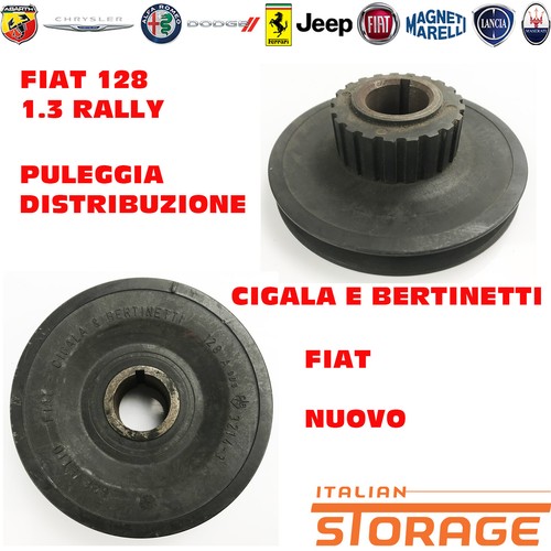 Fiat 128 rally puleggia - fiat,