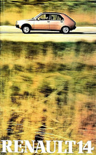 1980 RENAULT 14 SALES BROCHURE