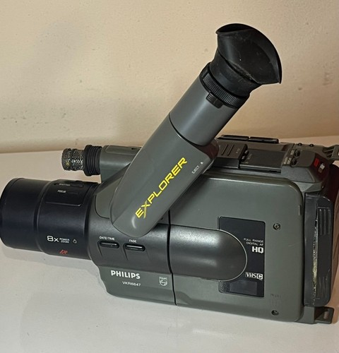 Videocamera philips vintage - videocamera,