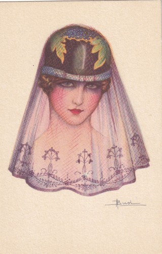 Cartolina dell illustratore - dell',