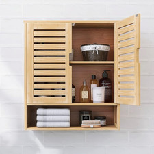 Armadio a muro legno beige