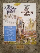 Saturday Evening Post Magazine / December 14  1968 / No Label / Everything Stops