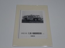 CARROZZERIA AMBROSINI AUTOBUS FIAT 680 RN PUBBLICITA' ADVERTISING VINTAGE (96)