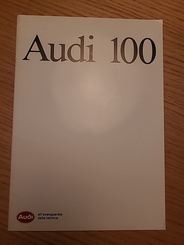 Brochure dépliant audi 100 - dÉpliant,