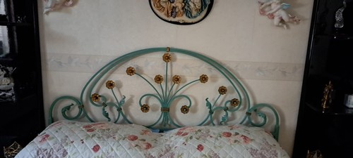 Letto ferro battuto - letto,