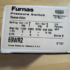 Furnas Pressostato 69WR2