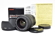 Sigma 18 50mm f 2.8 4.5 DC OS