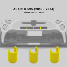 For Abarth Front Grill Covers | 595 Series 4 (2016–2024) | Yellow