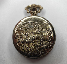 stage coach and horses pocket Watch lifestar - 46.6 mm - for parts and spares