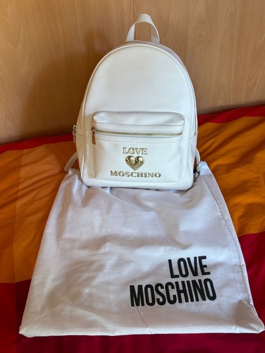 Zaino love moschino bianco - zaino,
