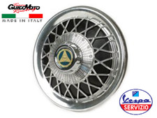 COPRI CERCHIO CROMATO NERO RUOTE VESPA 3.00/3.50-10 FA5371
