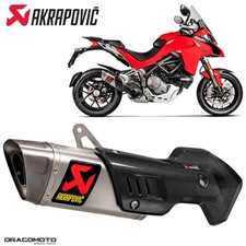 Scarico DUCATI MULTISTRADA 1200 ABS DVT 2015-2017 AKRAPOVIC Titanio S-D12SO9-...