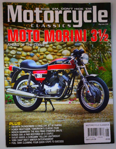 Motorcycle classics magazine - classics,