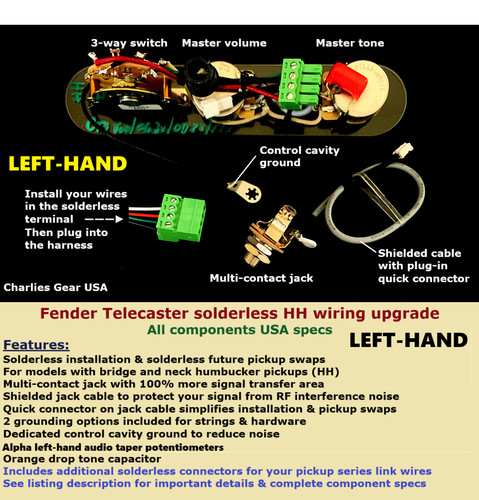 Lefty fender telecaster - fender,