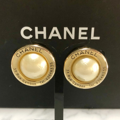 Orecchini chanel cambon - chanel,