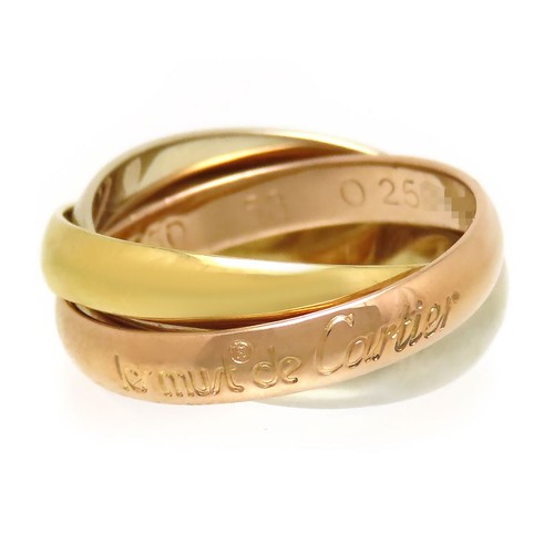 Anello cartier trinity 750 - anello,
