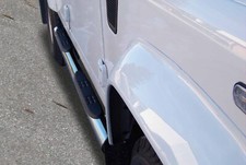 Pedane laterali in acciaio