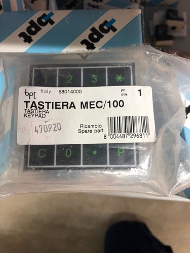 Bpt tastiera mec - tastiera,