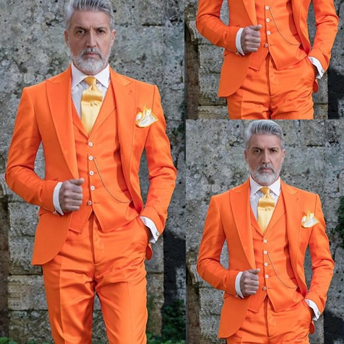 Abiti uomo arancioni sposo - da,