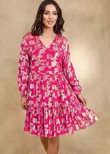 Abito A Balze In Jacquard Di