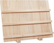 Espositori per Gioielli in Legno, 3 Strati Porta Carte per Orecchini Con Support