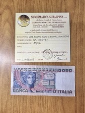 REPUBBLICA Lire 50000 VOLTO DI