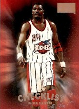 card NBA Akeem Olajuwon