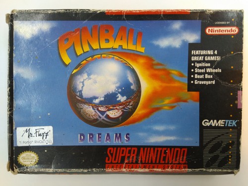 Gioco super nintendo - gioco, pinball