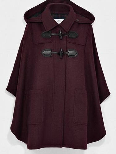 Cappotto coach duffle cape - cappotto,