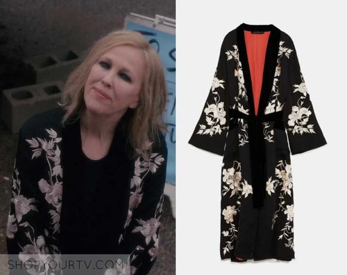 Abito kimono zara ricamato - abito,