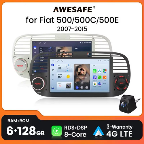 Autoradio fiat 500 abarth - 500, 2007