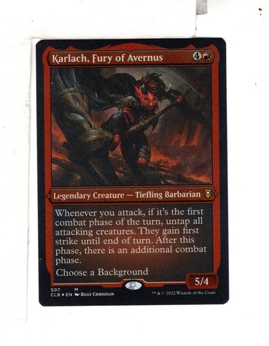 Mtg skeenab karlach fury - mtg,