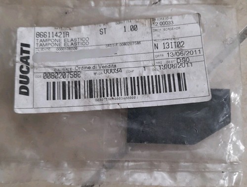 Ducati tampone elastico sella - tampone,